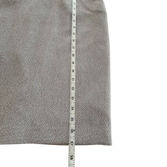 Nine West Black & White Textured Mesh-Accent Sheath Dress - Picture 8 of 11